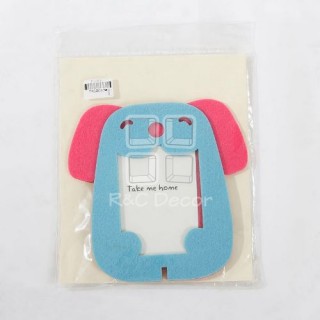 (EPF0036) Felt Elephant Photo Frame